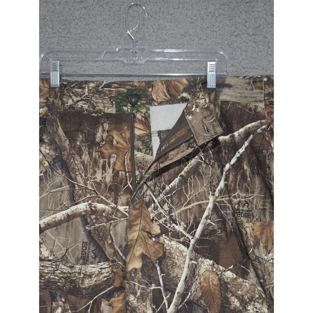 Magellan Outdoors Pants Mens 3XL‎ 46x32 Realtree EDGE Camo Ripstop Hunting Field